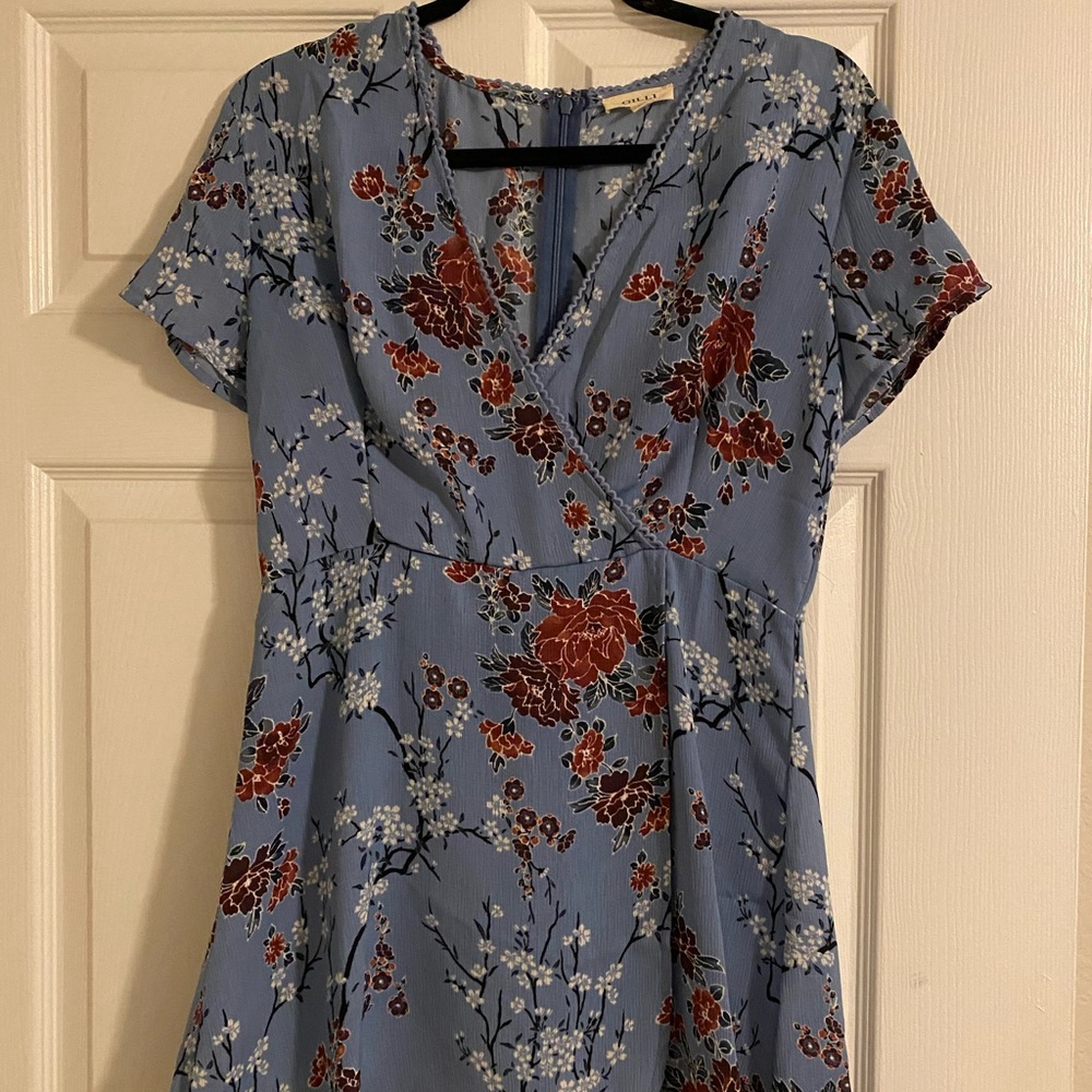 Boutique flower print romper
